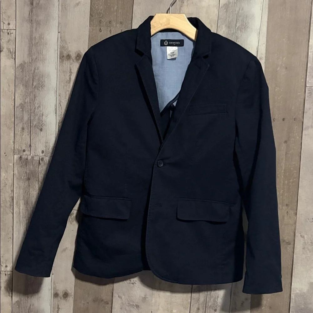 Crewcuts Thompson Navy Blazer Size 12
